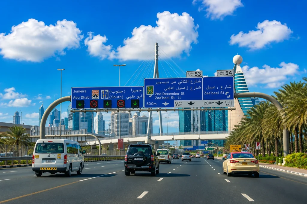Dubai to Abu Dhabi Road Trip