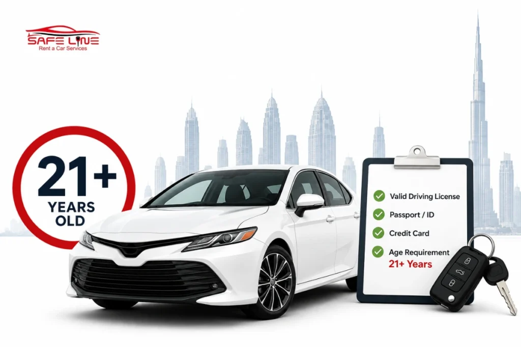 Minimum Age to Rent a Car in Dubai