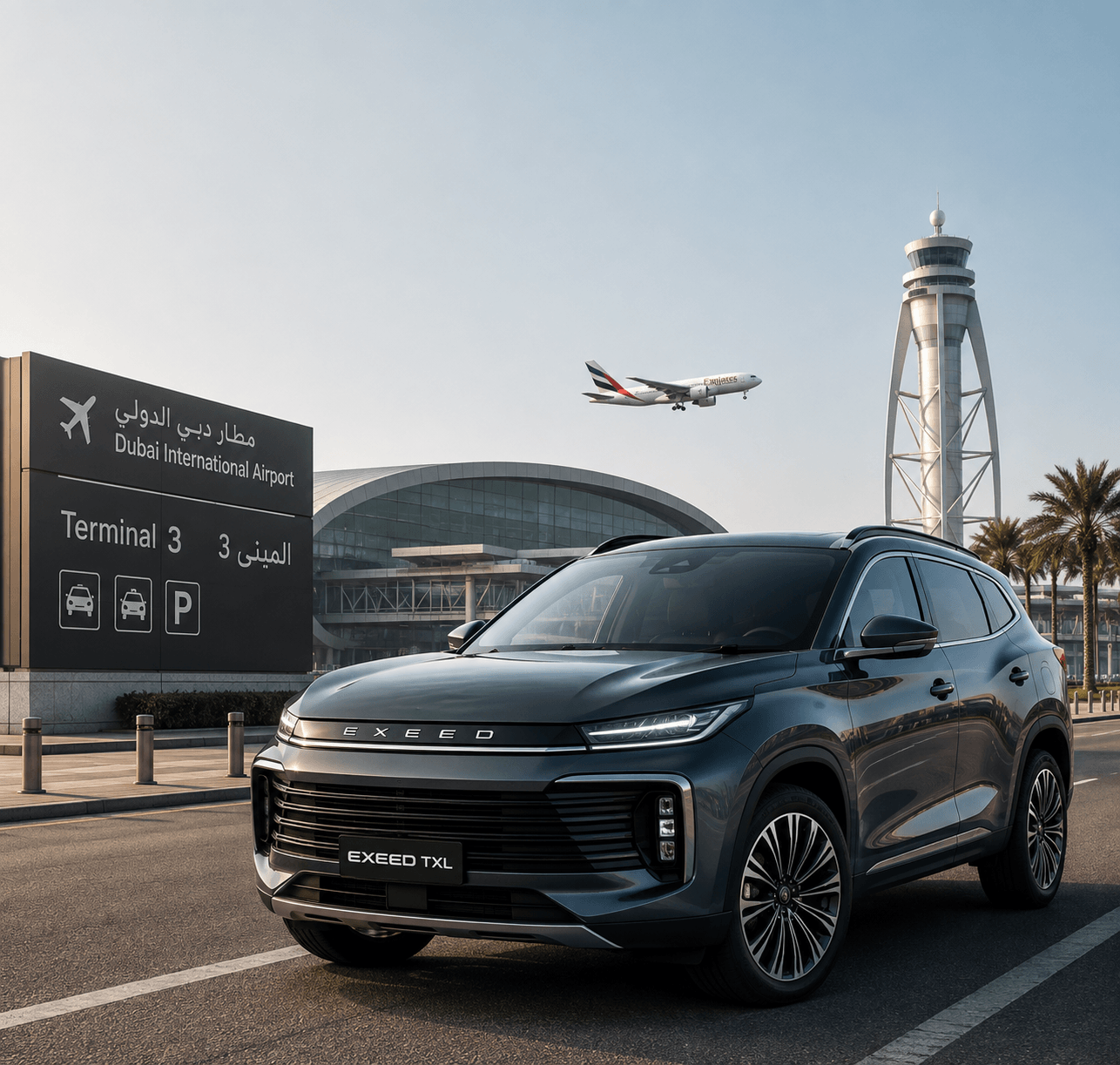 Rent a car in dubai airport